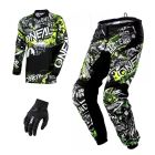 Oneal Element Attack Combo Crosshose Jersey Handschuhe