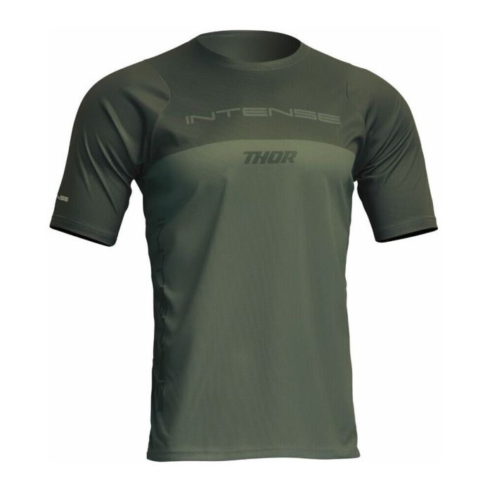 Maillot VTT manches courtes Thor Assist Caliber noir - Équipement