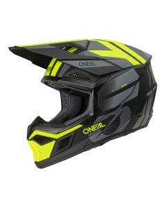 Oneal Motocross Helm 3SRS RIDE schwarz neon gelb XS