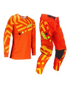 Leatt MX Hose & Shirt 3.5 Ride Kit Citrus gelb XS