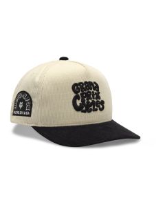 Fox Snapback Cap CIRCA 74 CORDUROY weiss