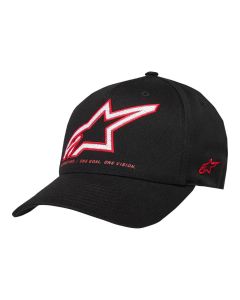 Alpinestars Flexfit Cap Lineout schwarz S-M