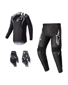 Alpinestars Fluid Narin Combo schwarz Jersey Crosshose