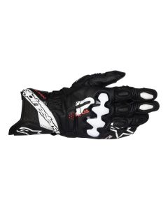 Alpinestars GP Plus R V3 Motorrad Handschuhe schwarz weiss S