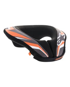 alpinestars-kinder-nackenschutz-sequence-schwarz-orange-s-m-125879