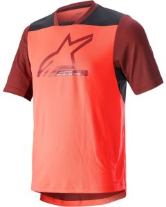 alpinestars-mtb-jersey-kurzarm-drop-6-0-v2-schwarz-rot-s-84766
