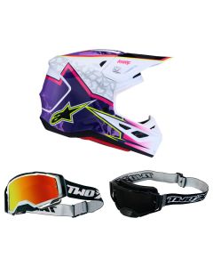 Alpinestars-MX-Helm-Combo-S-M7-Blaster-pink-weiss-mit-TWO-X-Atom-Brille-APS-27-CO-010926-MX-2