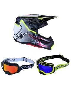 Alpinestars-MX-Helm-Combo-S-M7-Blaster-schwarz-neon-gelb-mit-TWO-X-Atom-Brille-APS-27-CO-010926-MX-3