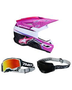Alpinestars-MX-Helm-Combo-SM3-Falcon-pink-weiss-mit-TWO-X-Atom-Brille-APS-27-CO-010926-MX-8