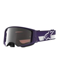 Alpinestars Supertech Crossbrille Hunta-96 XXV silber verspiegelt lila weiss