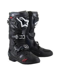Alpinestars Tech 10 Enduro Motocross-Stiefel schwarz grau 42