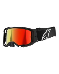 Alpinestars Vision 8 Crossbrille Corp rot verspiegelt schwarz
