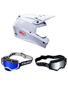 Bell-MX-Helm-Combo-MX-10-Solid-weiss-mit-TWO-X-Atom-Brille-BEL-26-CO-020926-MX-5