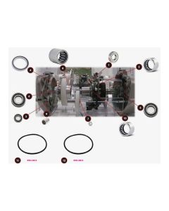 BLACK BEARING-Lager-&-O-Ringe-Bosch-Motor-Gen2-EM-014-BOSCH