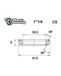 Black-Bearing-Steuersatz-Lager-HB-08b049c8cff03c7efec72cf237381403