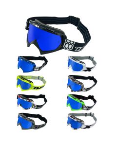 TWO-X Race Crossbrille blau Ice verspiegelt