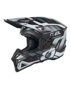 Oneal Motocross Helm EX-SRS DUST schwarz grau XS