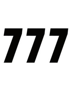 FACTORY EFFEX-Nummernsticker-08-90087