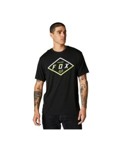 fox-badge-tech-t-shirt-ss-schwarz-117358