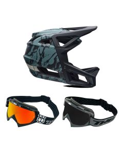 Fox-Kinder-MTB-Helm-Combo-Proframe-Thrive-schwarz-gruen-mit-TWO-X-Race-Brille-FX-26-CO-010926-MTB-6