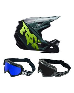 Fox-Kinder-MTB-Helm-Combo-Rampage-Foundry-schwarz-gruen-mit-TWO-X-Race-Brille-FX-26-CO-010926-MTB-9