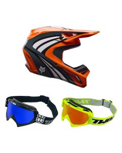 Fox-Kinder-MX-Helm-Combo-V1-Draft-orange-mit-TWO-X-Race-Brille-FX-26-CO-010926-MX-9