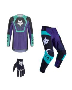 Fox MX Combo Hose Shirt 180 COLLECT lila