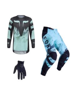 Fox MX Combo Hose Shirt 180 KAIROS blau