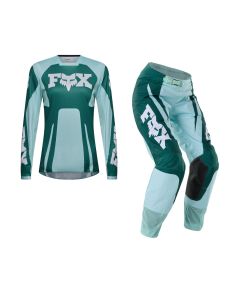 Fox-MX-Combo-Hose-Shirt-180-Raid-Woman-blau-gruen-FX-26-CO-010926-k30