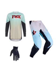 Fox MX Combo Hose Shirt 360 DRIP blau