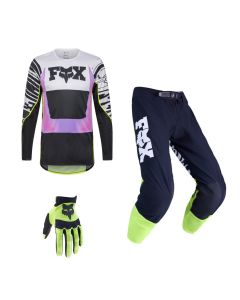 Fox MX Combo Hose Shirt Flexair PHANTOM LE bunt