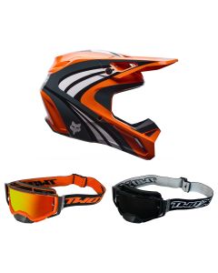 Fox-MX-Helm-Combo-V1-Draft-orange-mit-TWO-X-Atom-Brille-FX-26-CO-010926-MX-6