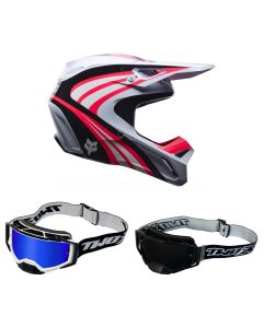 Fox-MX-Helm-Combo-V1-Draft-weiss-mit-TWO-X-Atom-Brille-FX-26-CO-010926-MX-8