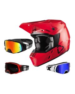 leatt-gpx-3-5-crosshelm-rot-schwarz-mit-two-x-rocket-crossbrille-127918