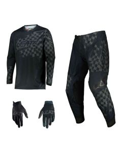 LEATT Moto 4.5 Lite Combo schwarz Jersey Crosshose--aus--LET-5022030281, LET-5022030346, ES-F-oH001