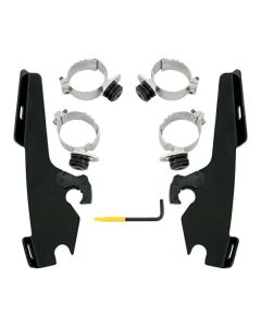 MEMPHIS SHADES-Montagesatz-mit-Fats_Slim-Windschild-Trigger-Lock-MEB1960