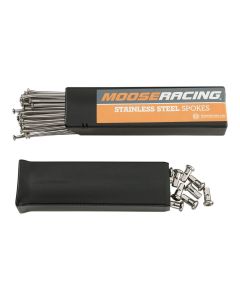 MOOSE RACING-Edelstahl-Speichensatz-1-22-408-S