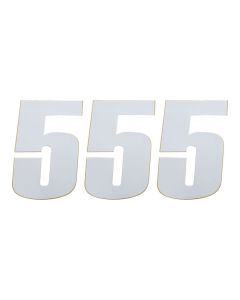 MOOSE RACING-Vinyl-Startnummern-80105