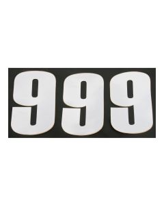 MOOSE RACING-Vinyl-Startnummern-80109