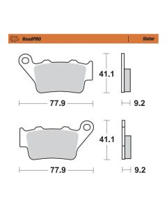 Moto-Master-RoadPRO-hinterer-Sintermetall-Bremsbelag-2431c4e966b542daa2cb762f2a337211