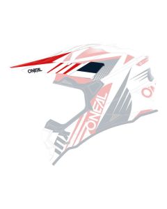 oneal-2series-spyde-2-0-ersatz-helmschirm-weiss-blau-rot-124526