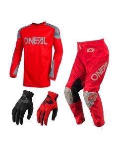 Oneal Matrix Ridewear Combo 21 rot Crosshose Jersey Handschuhe--aus--ONR001-303, ONR010-332, ES-F-oH001