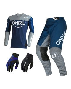 Oneal Mayhem Hexx Combo blau Jersey Crosshose