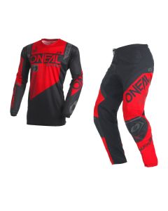 Oneal-MX-Combo-Hose-Shirt-ELEMENT-FACTOR-schwarz-rot-ON-27-CO-260826-k4