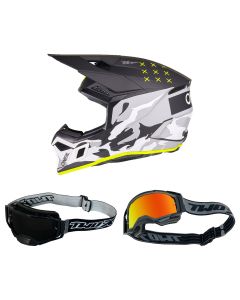 Oneal-MX-Helm-Combo-3SRS-HEAT-schwarz-grau-mit-TWO-X-Atom-Brille-ON-27-CO-260826-MX-7
