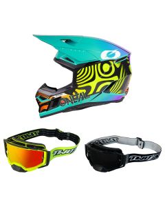Oneal-MX-Helm-Combo-3SRS-NOVA-gruen-mit-TWO-X-Atom-Brille-ON-27-CO-260826-MX-8