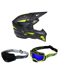 Oneal-MX-Helm-Combo-EX-SRS-MAGMA-schwarz-neon-gelb-mit-TWO-X-Atom-Brille-ON-27-CO-260826-MX-15