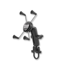 RAM MOUNTS-Lenkerhalterung-mit-U-Buegel-und-universellem-X-Grip®-Gestell-RAMB149Z-UN10U