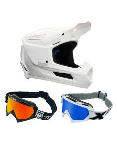 Thor Fleet Kinder Crosshelm Combo weiss