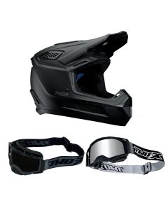 Thor Fleet Crosshelm Combo schwarz